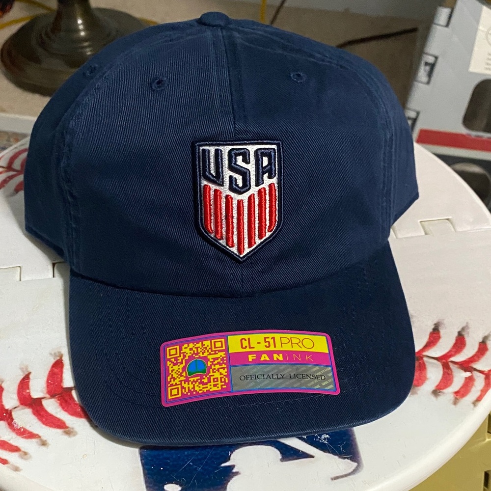USA Shield Navy Baseball Cap